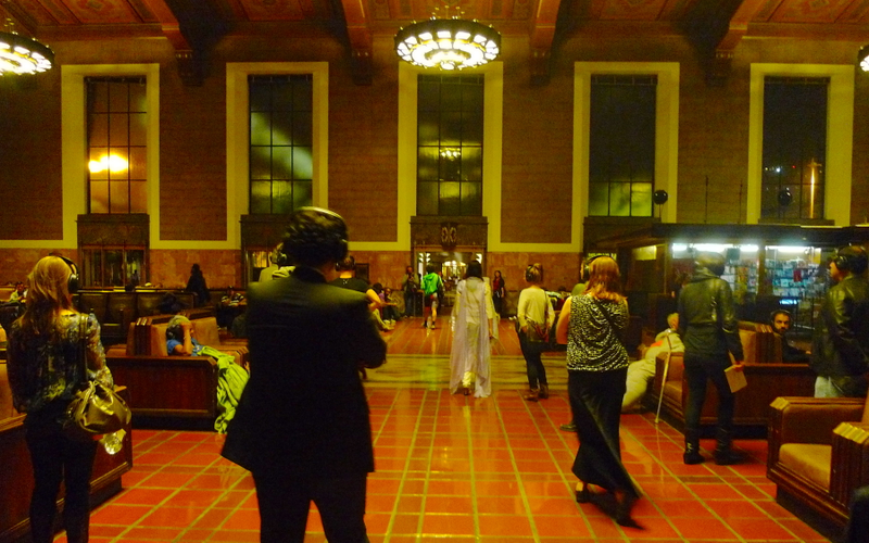 Illustration for article titled A Secret Opera Erupts Inside California's Biggest Train Depot